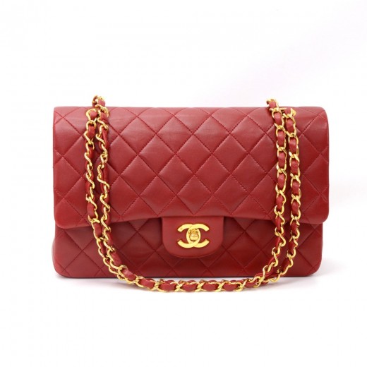 Chanel Happy Stitch Flap Bag Quilted Velvet Calfskin Large Neutral
