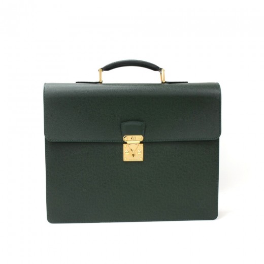 Louis Vuitton LV Business Bag 3 pieces set Clutch Taiga Greens Taiga  3603596 - VELCH TECHNOLOGY