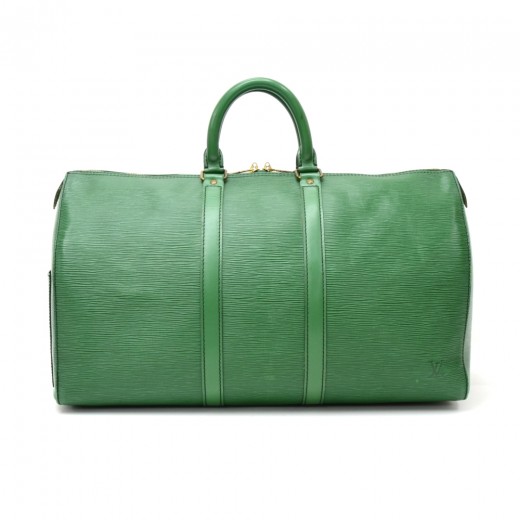 Louis Vuitton Vintage - Epi Keepall 45 - Green - Epi Leather