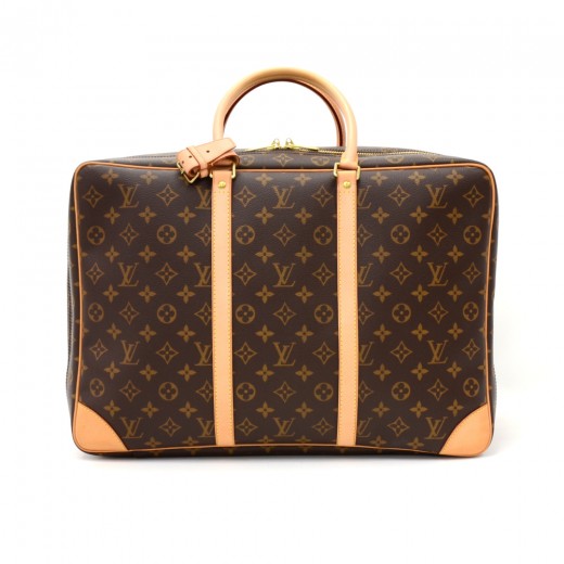 Louis Vuitton Sirius 45 Brown Monogram Canvas Travel Bag Louis