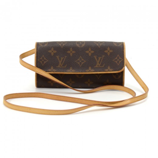 Louis Vuitton, Bags, Gorgeous Authentic Louis Vuitton Monogram Pochette  Twin Pm Shoulder Bagclutch