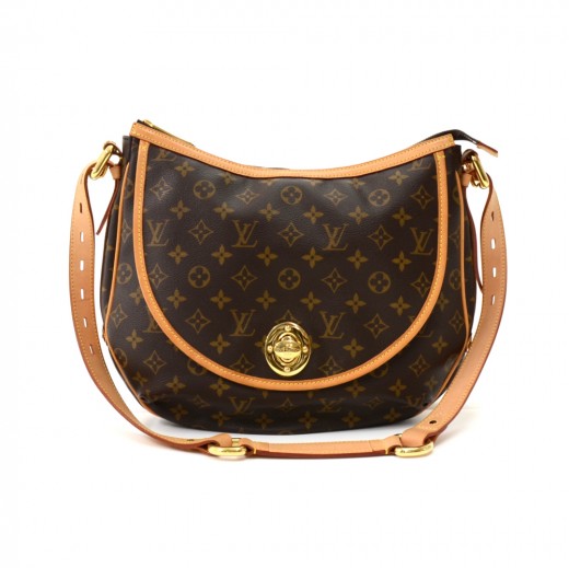Louis Vuitton Tulum Pm Monogram Brown Canva Shoulder Bag
