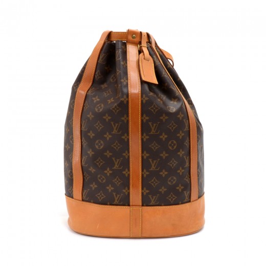 Louis Vuitton Saint Tropez Orange Canvas Shoulder Bag (Pre-Owned)