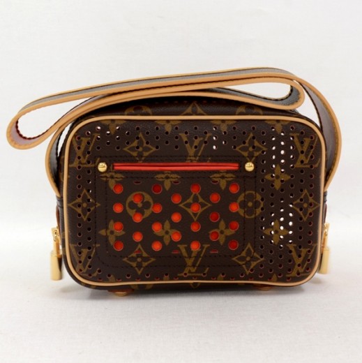 Louis Vuitton Brown Leather Perforated Bag at 1stDibs  louis vuitton  perforated bag, lv perforated bag, louis vuitton multicolor bag