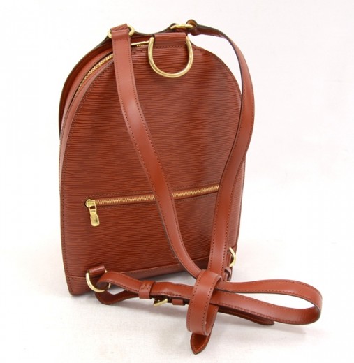 100% Authentic Louis Vuitton Mabillon Brown Epi Backpack Bag