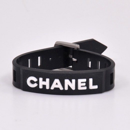 Chanel rubber best sale bracelet