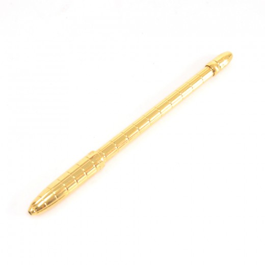 LOT:1183  (110686) A louis Vuitton pen, the gold and enamel pen