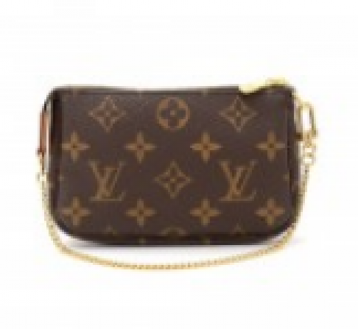 Louis Vuitton Mini Pochette Accessoires Brown Cloth ref.765466