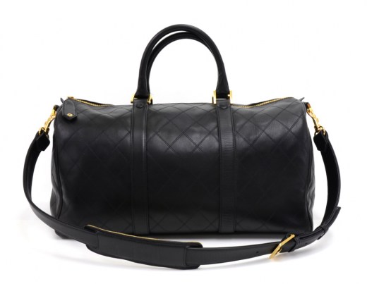 Pre-owned District Leather Handbag In Black