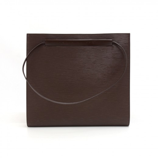 Brown Louis Vuitton Epi Saint Tropez Tote Bag