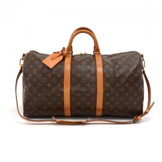 Pre-Owned Louis Vuitton Keepall 50 Bandouliere- 2248RY3 