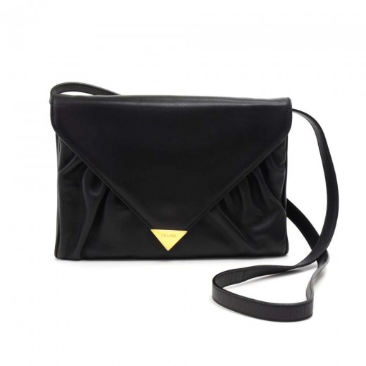 Leather clutch bag Celine Black in Leather - 21047704