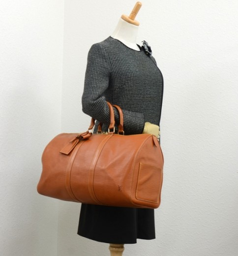 Vintage Louis Vuitton Epi Leather Keepall Sourced For $275 #vintagelou