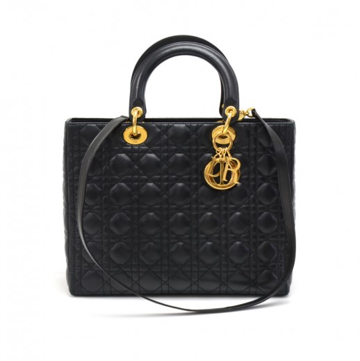 Lady dior leather discount type