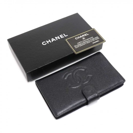 chanel caviar classic flap wallet new