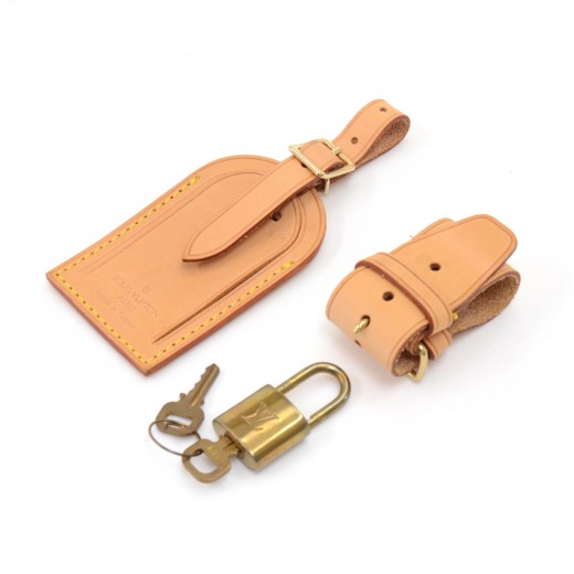 Beige – dct - Set - Name - Leather - Set - Tag - of - Vuitton