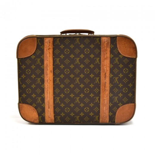 LOUIS VUITTON Vtg Briefcase Monogram Shoulder Bag Business Bag