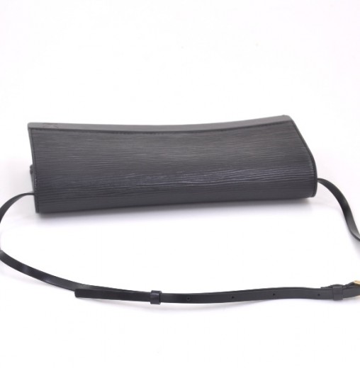 Louis Vuitton // Black Epi Leather Honfleur Clutch – VSP Consignment