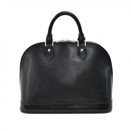 Louis Vuitton Handbags Black Leather ref.61399 - Joli Closet