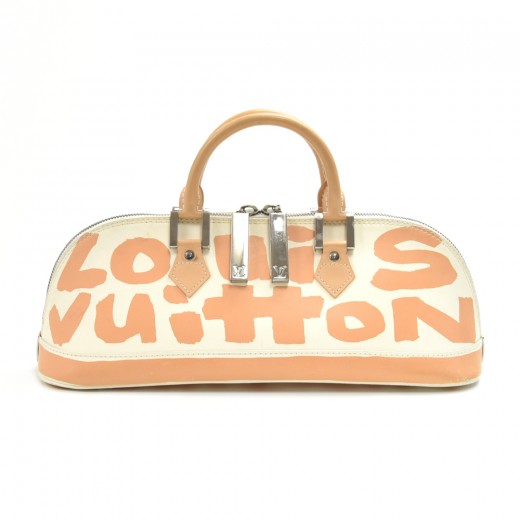 Louis Vuitton 2001 Graffiti Collection by Stephen Sprouse Silver