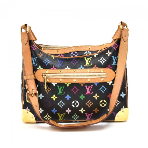 Louis Vuitton Boulogne Handbag Monogram Multicolor at 1stDibs