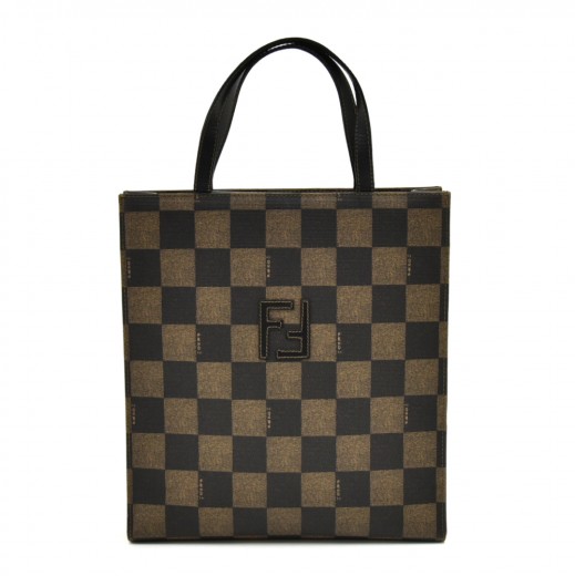 fendi checkered bag