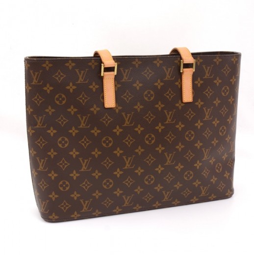 Pre-Owned Louis Vuitton Luco Monogram Brown 