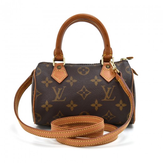 Louis Vuitton Monogram Canvas Mini Speedy HL Bag Louis Vuitton