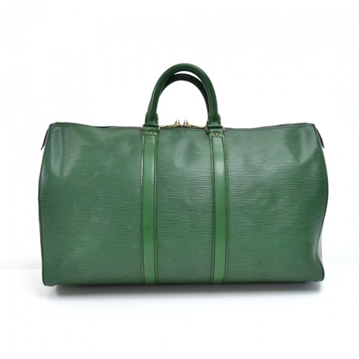 Louis Vuitton Green Vintage Luggage
