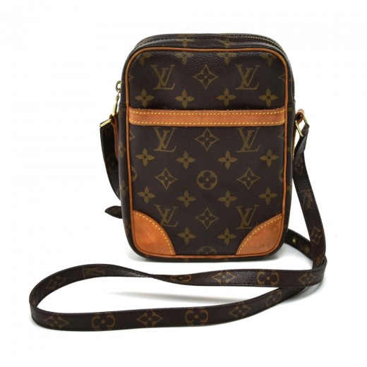 Vintage Louis Vuitton Danube Satchel Authentic LV Bag Purse USA French Co