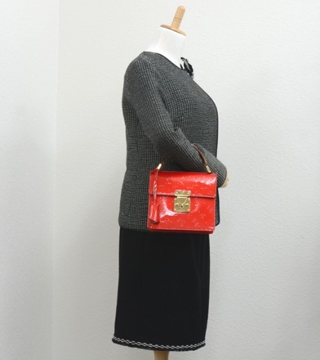 Auth Louis Vuitton Vernis Spring Street Hand Bag 0E260110n - Tokyo Vintage  Store