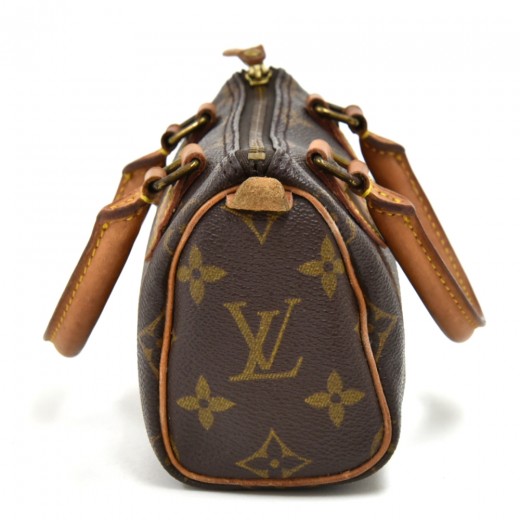 Louis Vuitton Brown Monogram Vintage Mini HL Speedy