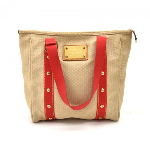 Louis Vuitton Inventeur Bag w/ Red Suede Interior