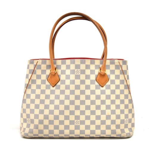 Louis Vuitton Calvi Tote Bag Damier Azur Canvas for sale online