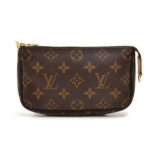 Louis Vuitton Monogram Bucket Pochette Accessories, Lrgr Than A Mini, US  Sellers