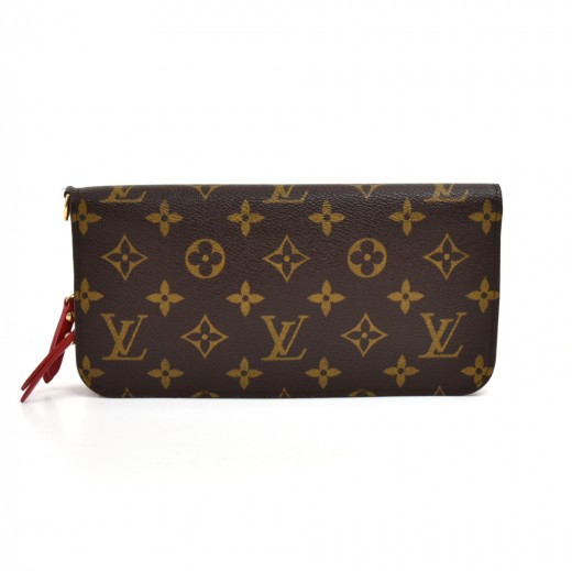 Adèle leather wallet Louis Vuitton Brown in Leather - 27344550