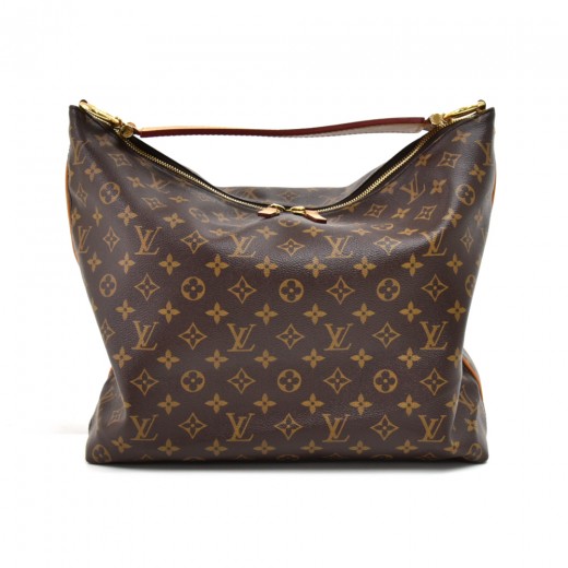 Louis Vuitton Vuitton Sully MM Monogram Hobo Bag