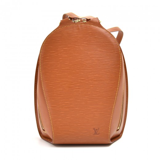 Leather backpack Louis Vuitton Brown in Leather - 32774101
