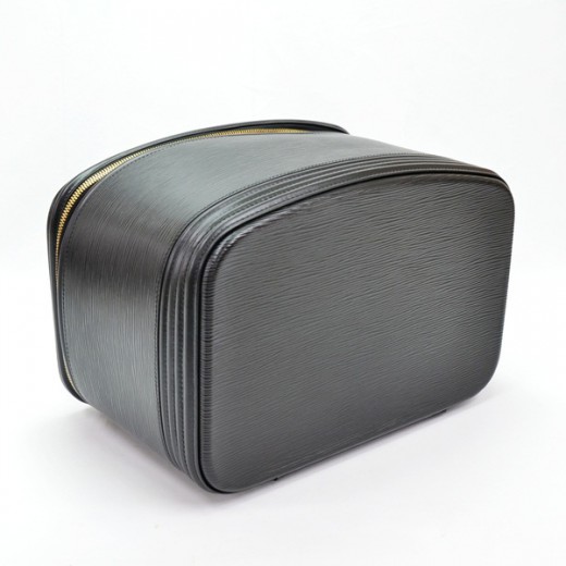 Vanity cloth handbag Louis Vuitton Black in Cloth - 36035754