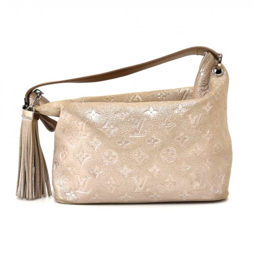 Louis Vuitton Louis Vuitton Halo Peach Monogram Shimmer Shoulder Bag