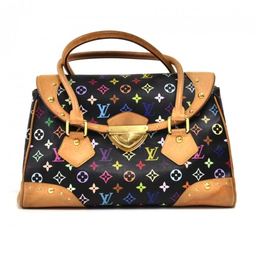 Louis Vuitton Black Stretch Fabric and Monogram Coated Canvas