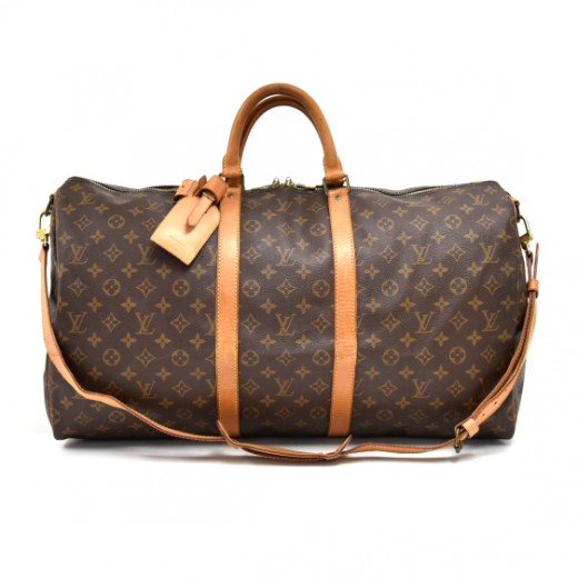 How To Spot Fake Louis Vuitton Keepall 55 Bag - Authenticity Website