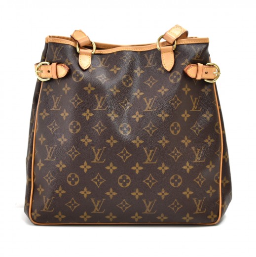 Louis Vuitton, Bags, Stunning Lv Batignolles Vertical Monogram Brown
