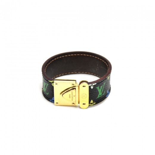Leather bracelet Louis Vuitton Multicolour in Leather - 30598373