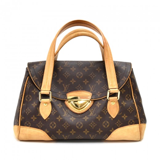 [Pre-owned] Louis Vuitton Monogram Beverly Briefcase GM