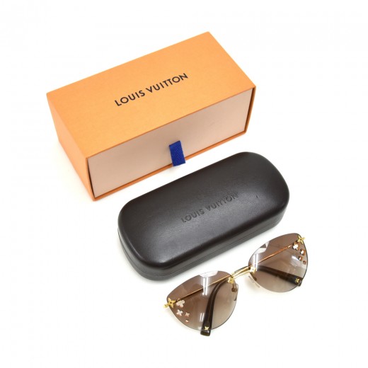 Louis Vuitton Men LV Waimea Sunglasses Black Monogram Logo Z1082E Shades  Glasses  eBay