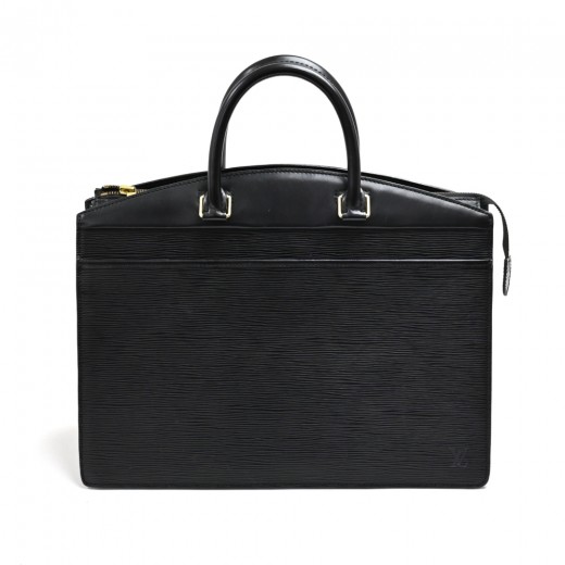 Louis Vuitton Vintage Louis Vuitton Riviera Black Epi Leather Handbag