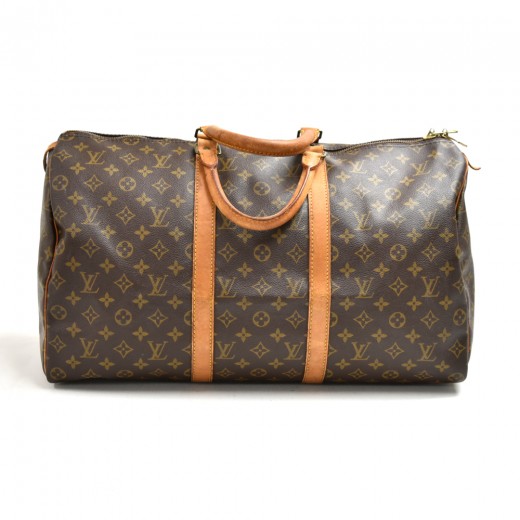 Louis Vuitton Keepall 50 Monogram Canvas Travel Bag
