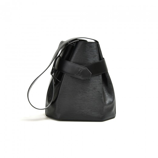 Louis Vuitton Epi Sac d'Epaule PM - Black Shoulder Bags, Handbags