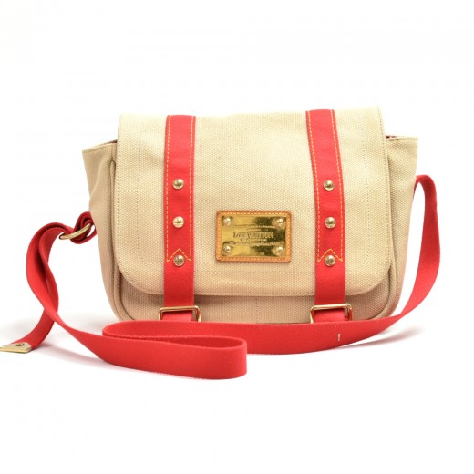 Louis Vuitton Antigua Besace PM - Neutrals Crossbody Bags
